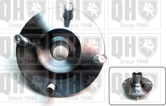 Quinton Hazell QWH155 - Ступица колеса, поворотный кулак autospares.lv