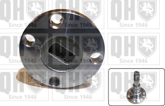 Quinton Hazell QWH152 - Ступица колеса, поворотный кулак autospares.lv