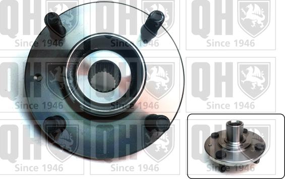 Quinton Hazell QWH110 - Ступица колеса, поворотный кулак autospares.lv