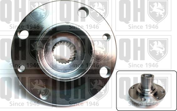 Quinton Hazell QWH113 - Ступица колеса, поворотный кулак autospares.lv