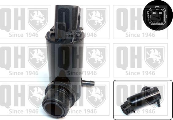 Quinton Hazell QWP089 - Водяной насос, система очистки окон autospares.lv