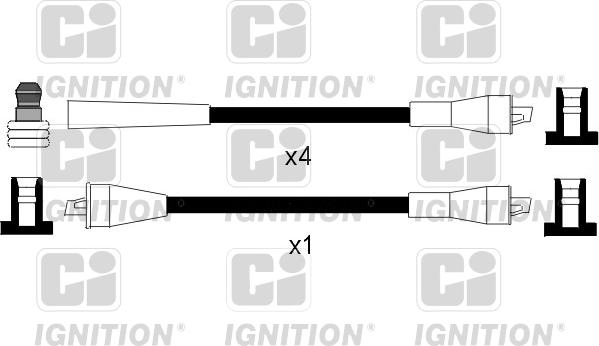 Quinton Hazell XC917 - Комплект проводов зажигания autospares.lv