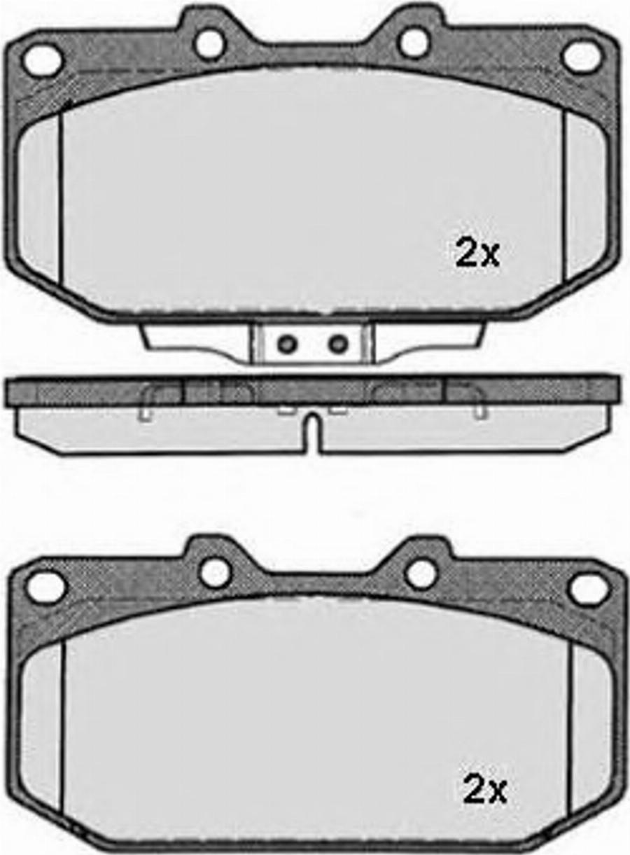 Raicam 9180 - Тормозные колодки, дисковые, комплект autospares.lv