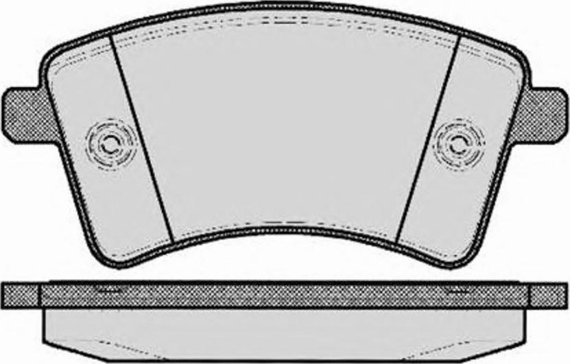 Raicam 924.1 - Тормозные колодки, дисковые, комплект autospares.lv