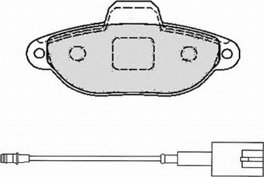 Raicam 446.5 - Тормозные колодки, дисковые, комплект autospares.lv