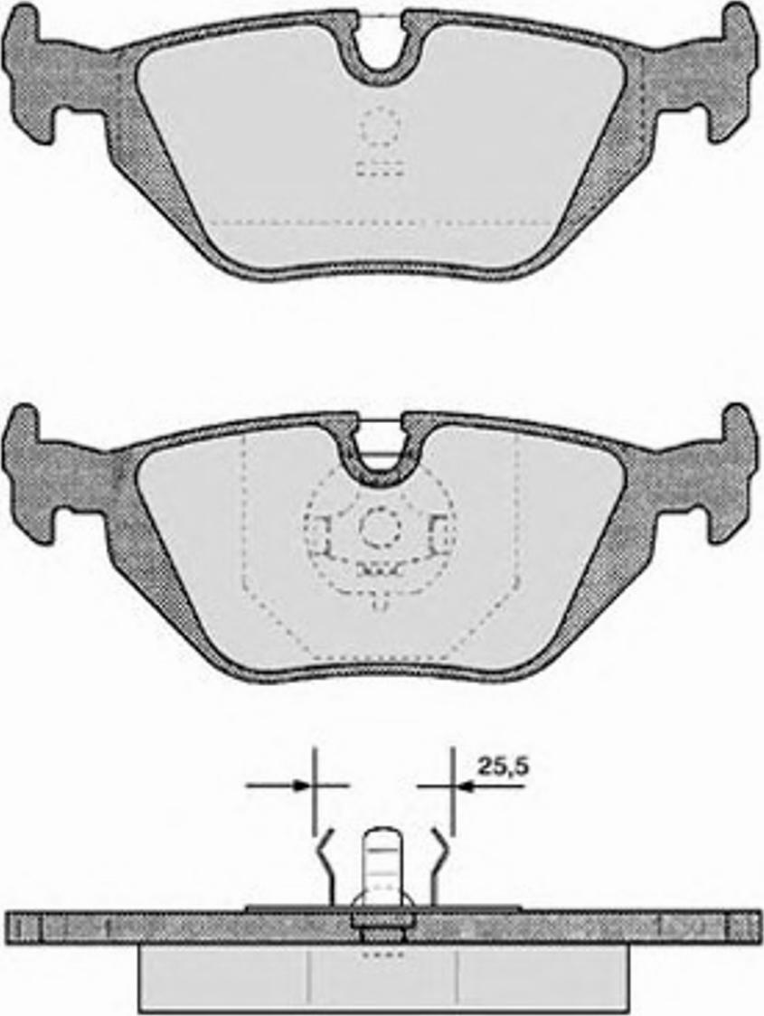 Raicam 606.0 - Тормозные колодки, дисковые, комплект autospares.lv