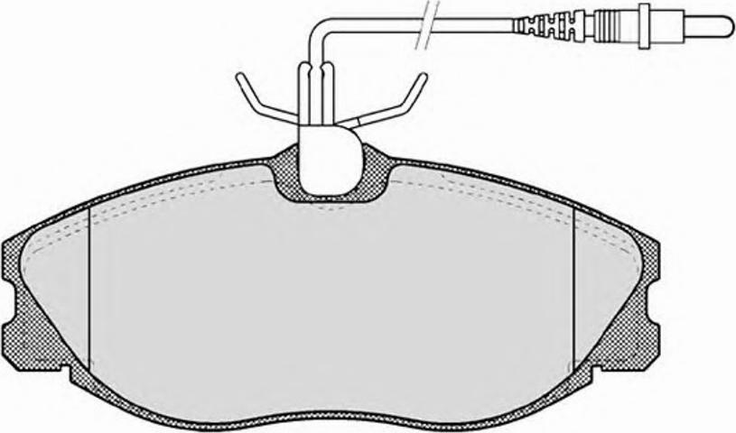 Raicam 622.0 - Тормозные колодки, дисковые, комплект autospares.lv