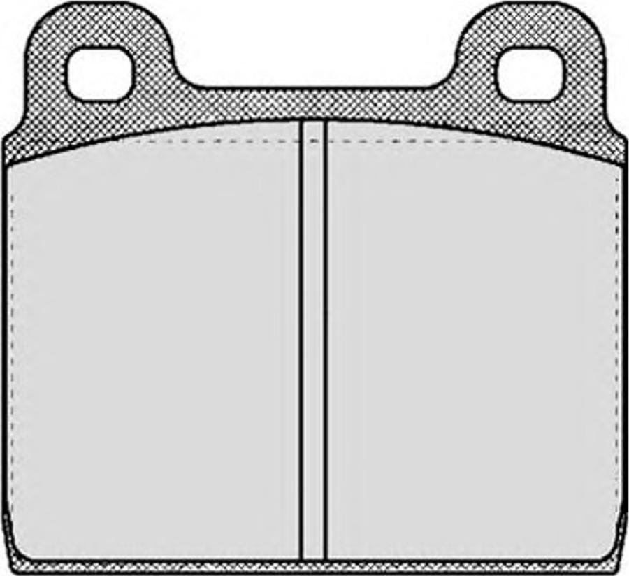 Raicam 0040 - Тормозные колодки, дисковые, комплект autospares.lv