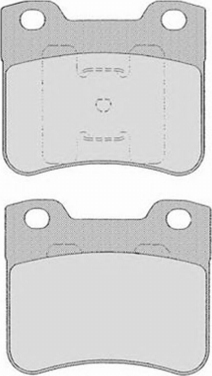 Raicam 343.1 - Тормозные колодки, дисковые, комплект autospares.lv