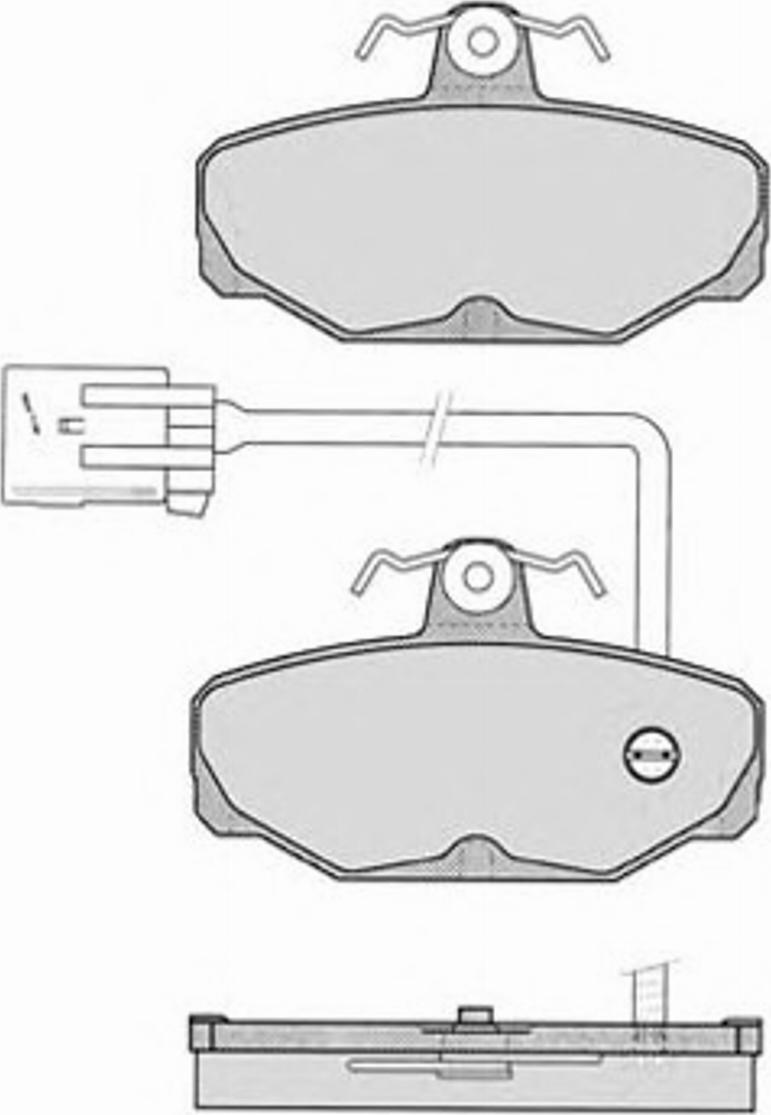 Raicam 319.2 - Тормозные колодки, дисковые, комплект autospares.lv