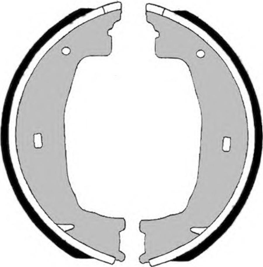 Raicam 2821 - Комплект тормозов, ручник, парковка autospares.lv