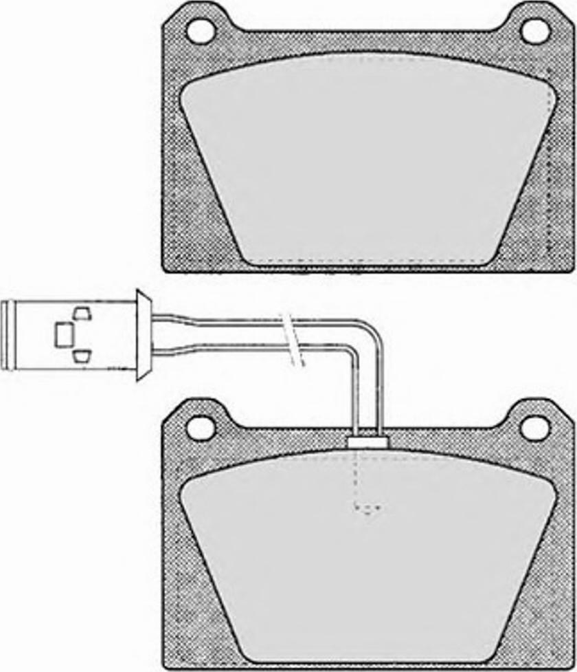 Raicam 223.0 - Тормозные колодки, дисковые, комплект autospares.lv