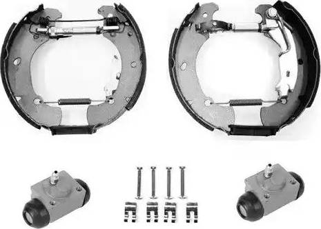 Raicam 7462RP - Комплект тормозных колодок, барабанные autospares.lv