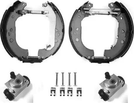 Raicam 7476RP - Комплект тормозных колодок, барабанные autospares.lv