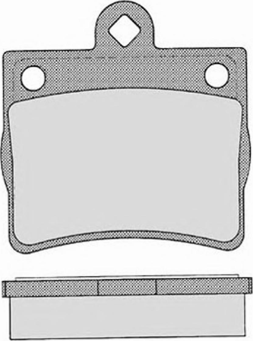 Raicam 7390 - Тормозные колодки, дисковые, комплект autospares.lv