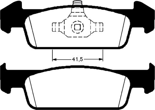 Raicam RA.0994.1 - Тормозные колодки, дисковые, комплект autospares.lv