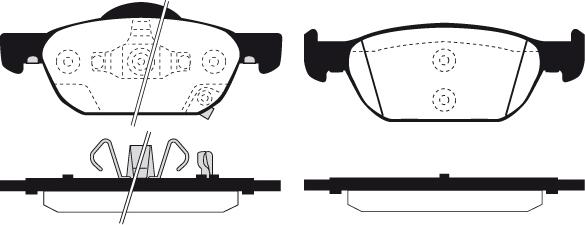 Raicam RA.0998.0 - Тормозные колодки, дисковые, комплект autospares.lv