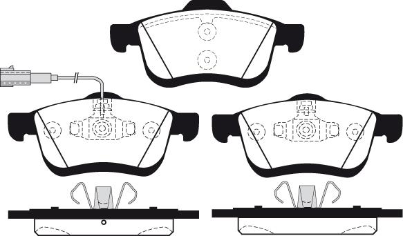 Raicam RA.0943.0 - Тормозные колодки, дисковые, комплект autospares.lv