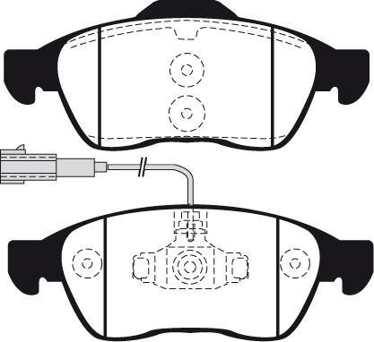 Raicam RA.0942.1 - Тормозные колодки, дисковые, комплект autospares.lv