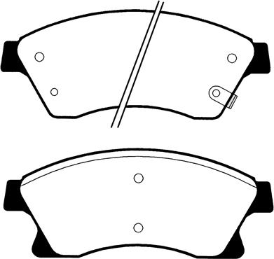 Raicam RA.0969.0 - Тормозные колодки, дисковые, комплект autospares.lv