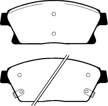 Raicam RA.0968.0 - Тормозные колодки, дисковые, комплект autospares.lv