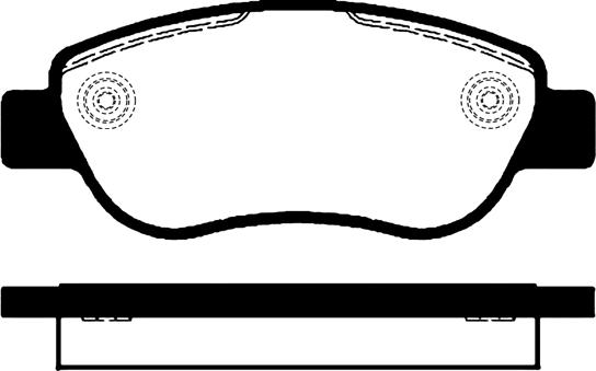 Raicam RA.0967.0 - Тормозные колодки, дисковые, комплект autospares.lv