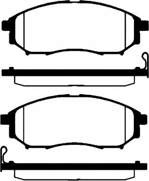 Raicam RA.0939.1 - Тормозные колодки, дисковые, комплект autospares.lv