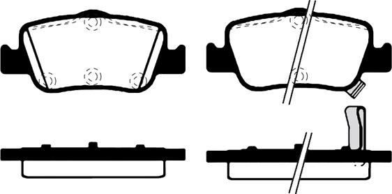 Raicam RA.0928.0 - Тормозные колодки, дисковые, комплект autospares.lv