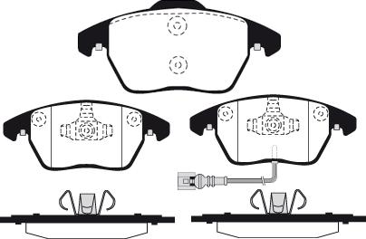 Raicam RA.0922.0 - Тормозные колодки, дисковые, комплект autospares.lv