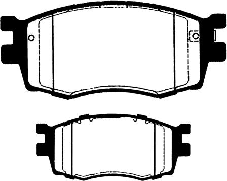 Raicam RA.0974.0 - Тормозные колодки, дисковые, комплект autospares.lv