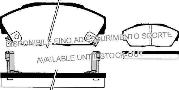 Raicam RA.0455.0 - Тормозные колодки, дисковые, комплект autospares.lv