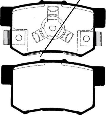 Raicam RA.0460.2 - Тормозные колодки, дисковые, комплект autospares.lv