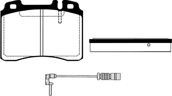 Raicam RA.0480.2 - Тормозные колодки, дисковые, комплект autospares.lv