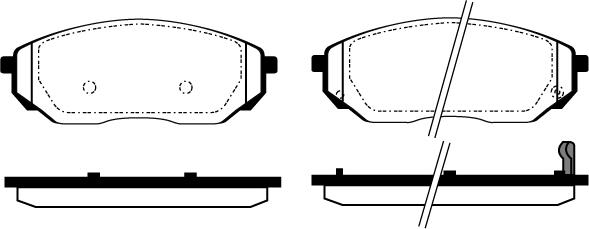 Raicam RA.0420.0 - Тормозные колодки, дисковые, комплект autospares.lv