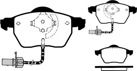 Raicam RA.0428.0 - Тормозные колодки, дисковые, комплект autospares.lv