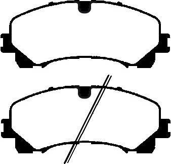 Raicam RA.0423.0 - Тормозные колодки, дисковые, комплект autospares.lv