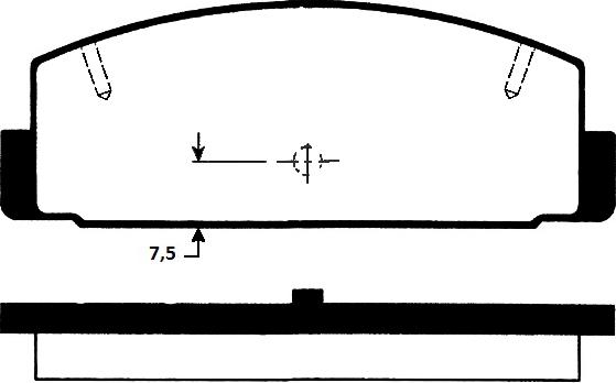 Raicam RA.0477.0 - Тормозные колодки, дисковые, комплект autospares.lv