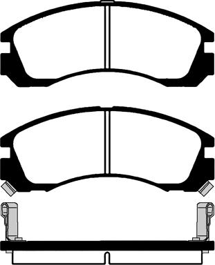 Raicam RA.0591.0 - Тормозные колодки, дисковые, комплект autospares.lv