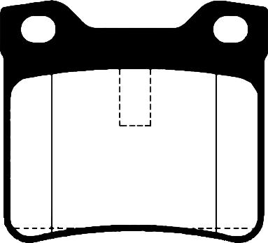Raicam RA.0539.1 - Тормозные колодки, дисковые, комплект autospares.lv