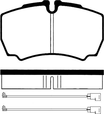 Dynamatrix DBP4140 - Тормозные колодки, дисковые, комплект autospares.lv