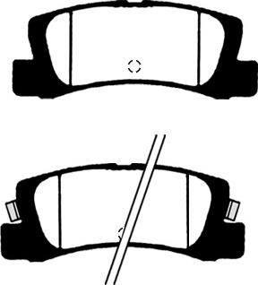 ATE 13.0460-2502.2 - Тормозные колодки, дисковые, комплект autospares.lv