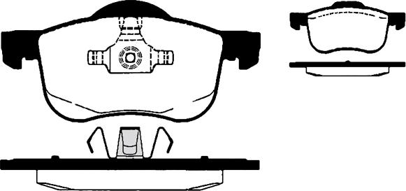 Raicam RA.0693.0 - Тормозные колодки, дисковые, комплект autospares.lv