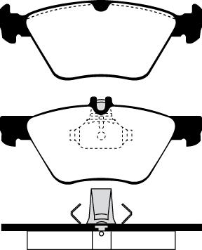 Raicam RA.0654.0 - Тормозные колодки, дисковые, комплект autospares.lv