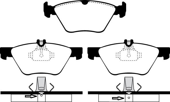 Raicam RA.0654.1 - Тормозные колодки, дисковые, комплект autospares.lv