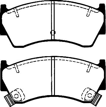 Raicam RA.0658.0 - Тормозные колодки, дисковые, комплект autospares.lv