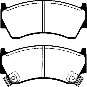 Raicam RA.0657.0 - Тормозные колодки, дисковые, комплект autospares.lv