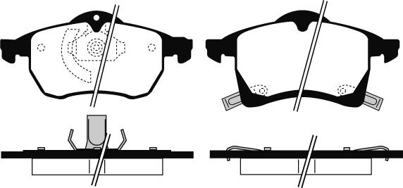 Raicam RA.0664.0 - Тормозные колодки, дисковые, комплект autospares.lv