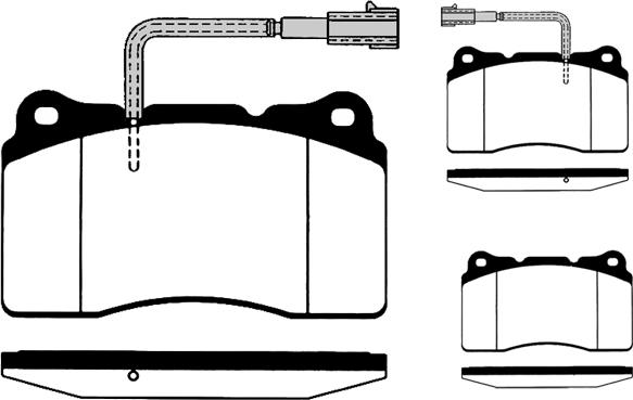 Raicam RA.0604.2 - Тормозные колодки, дисковые, комплект autospares.lv