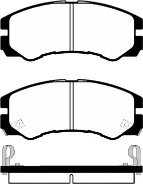 Raicam RA.0600.0 - Тормозные колодки, дисковые, комплект autospares.lv