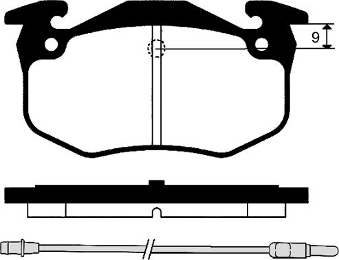 Raicam RA.0608.0 - Тормозные колодки, дисковые, комплект autospares.lv